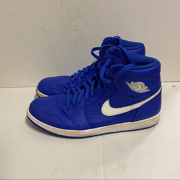 Jordan 1 Retro High Hyper Blue Nike Size 11.5 - Picture 1 of 6